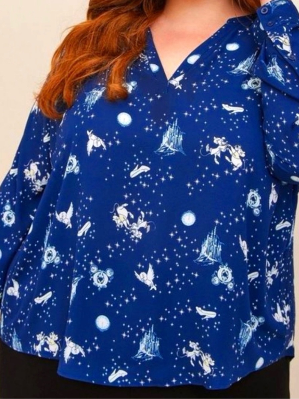 Torrid Cinderella themed top